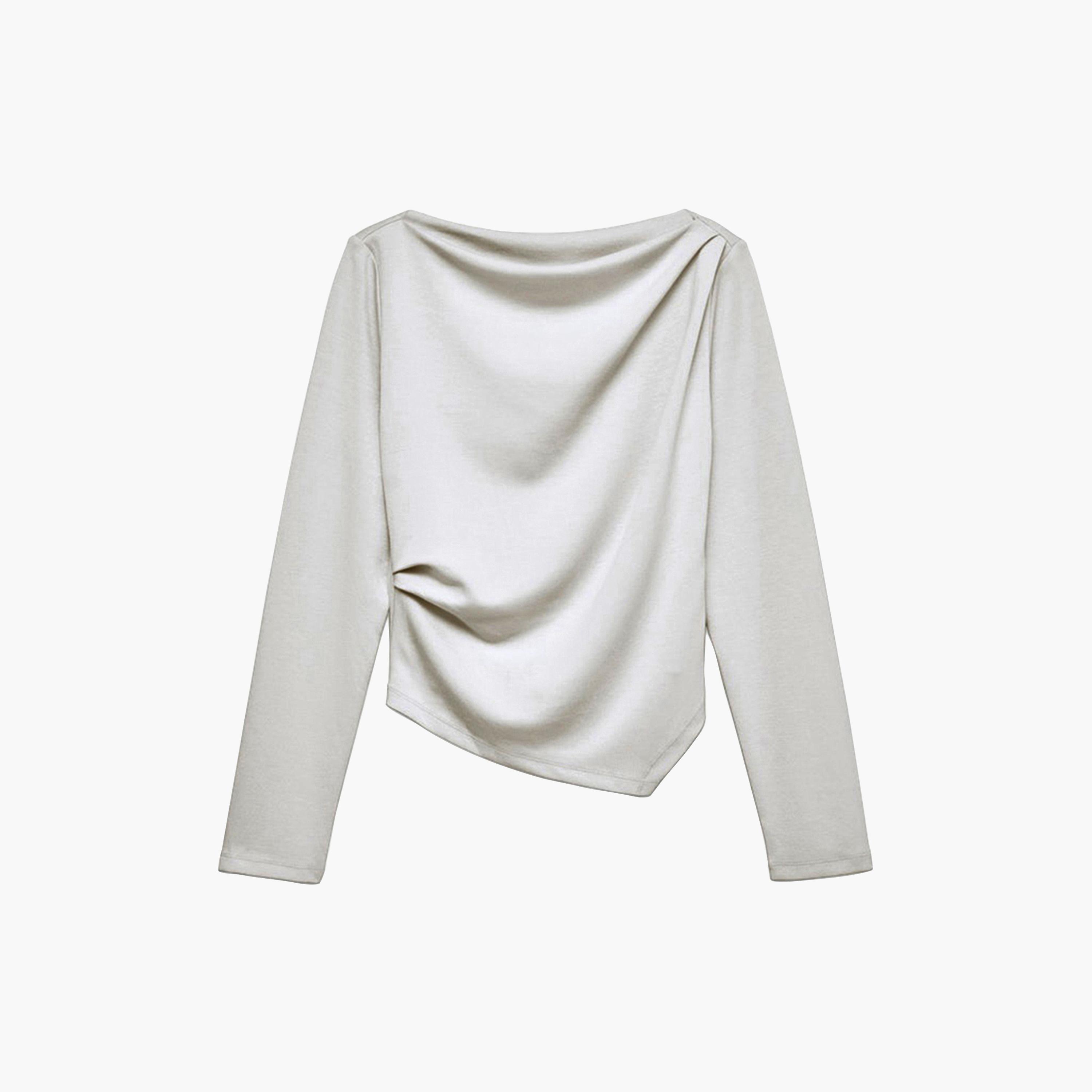 بلوزة نسائية بياقة "بوت نيك" عريضة من فيرو مودا-women-clothing-shirtsandblouses-blouses-image-6