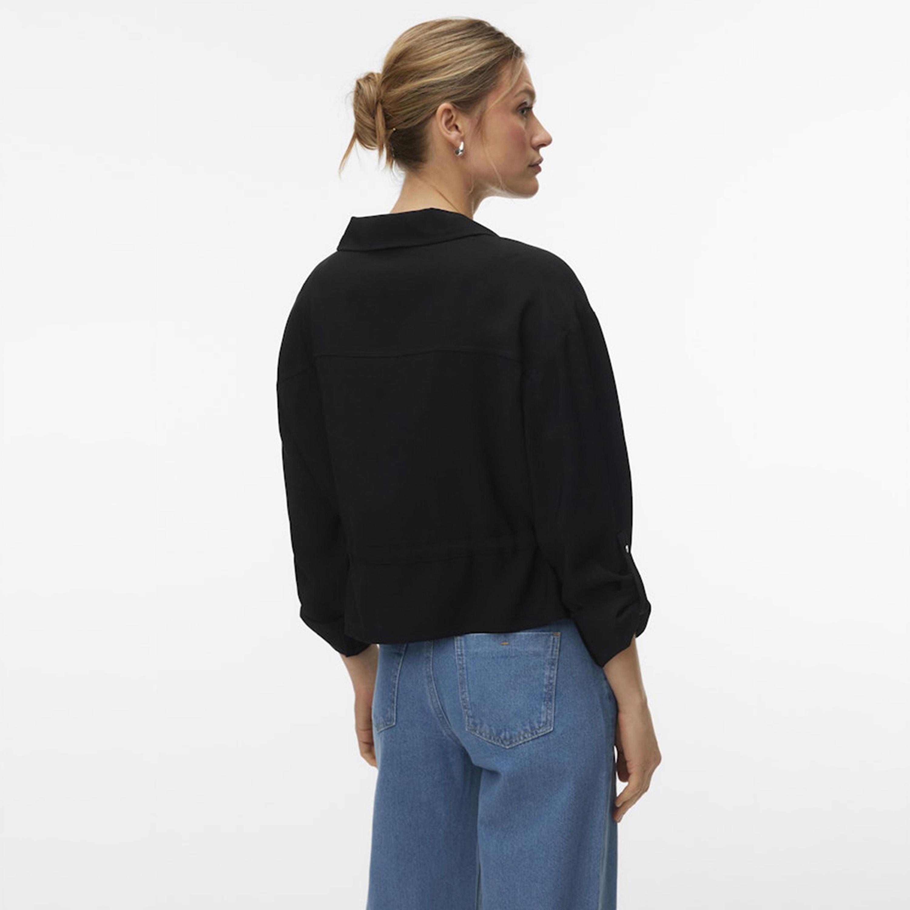 جاكيت-قميص "شاكيت" نسائي بياقة من فيرو مودا-women-clothing-shirtsandblouses-shirts-image-3
