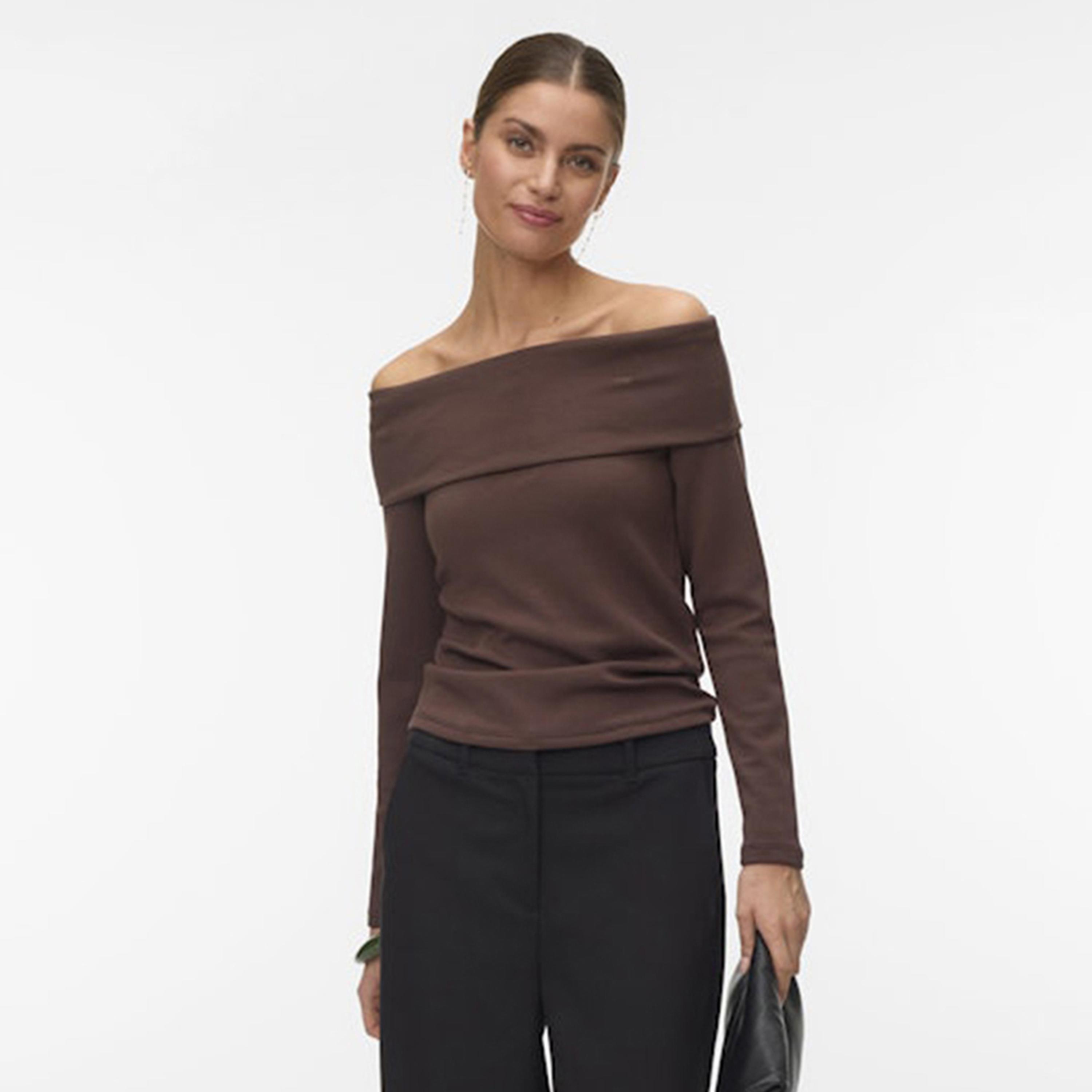 Vero Moda Off-Shoulder Women's Bardot Top-women-clothing-shirtsandblouses-blouses-image-1