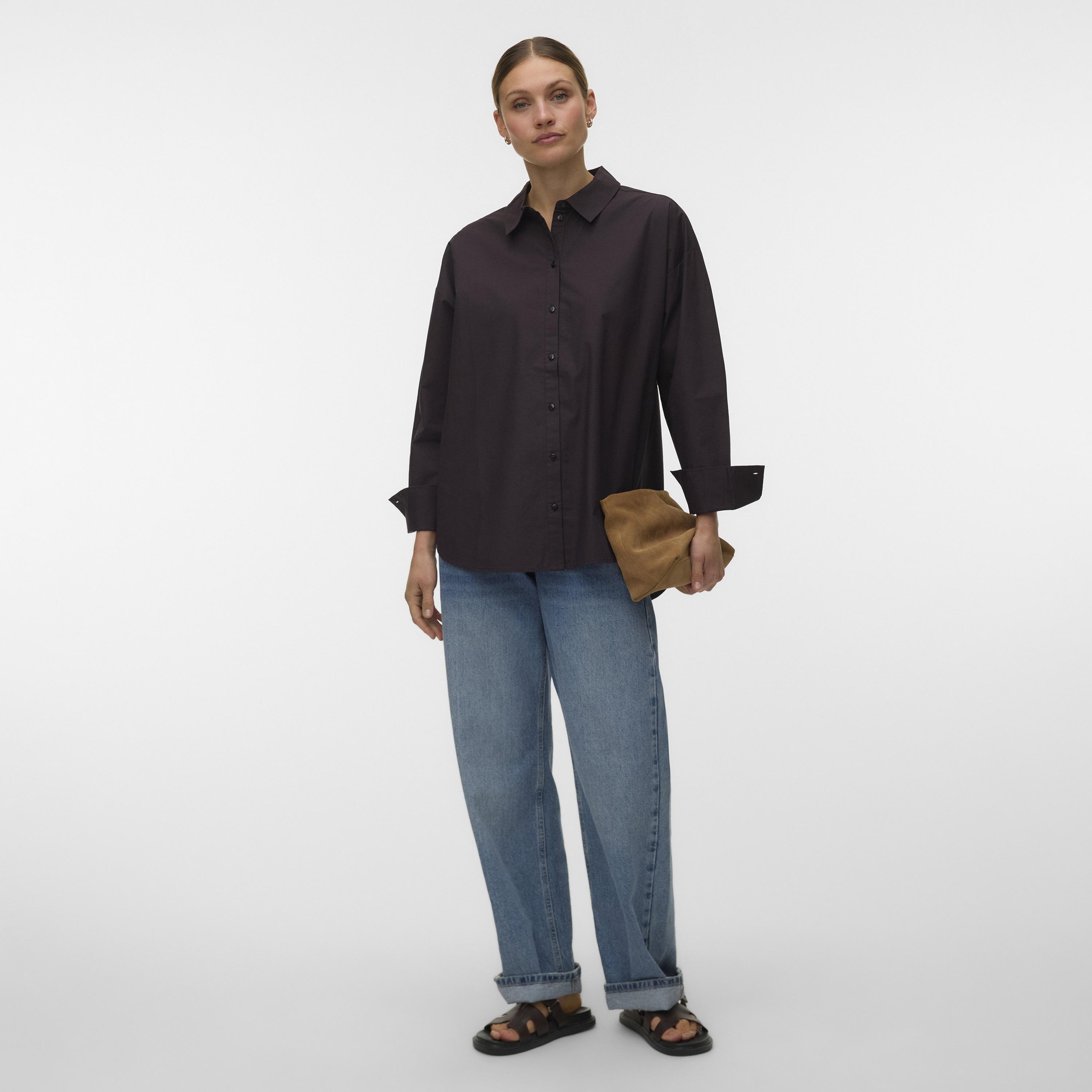 Vero Moda Pointed Collar Women's Shirt-women-clothing-shirtsandblouses-shirts-image-2