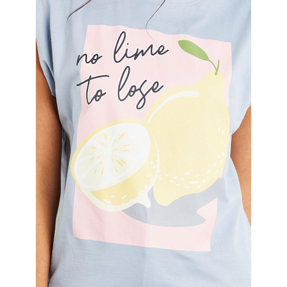 تيشيرت بطبعة كتابة من ريد تايب-women-clothing-tshirts-image-3