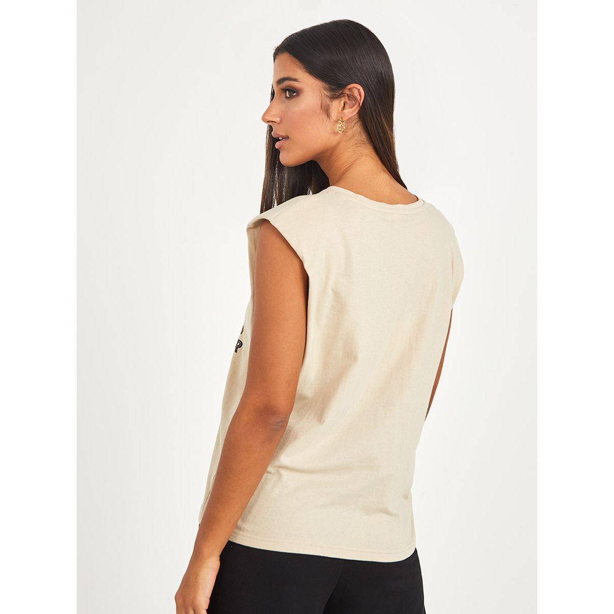 تيشيرت بلا اكمام وياقة دائرية-women-clothing-tshirts-image-5