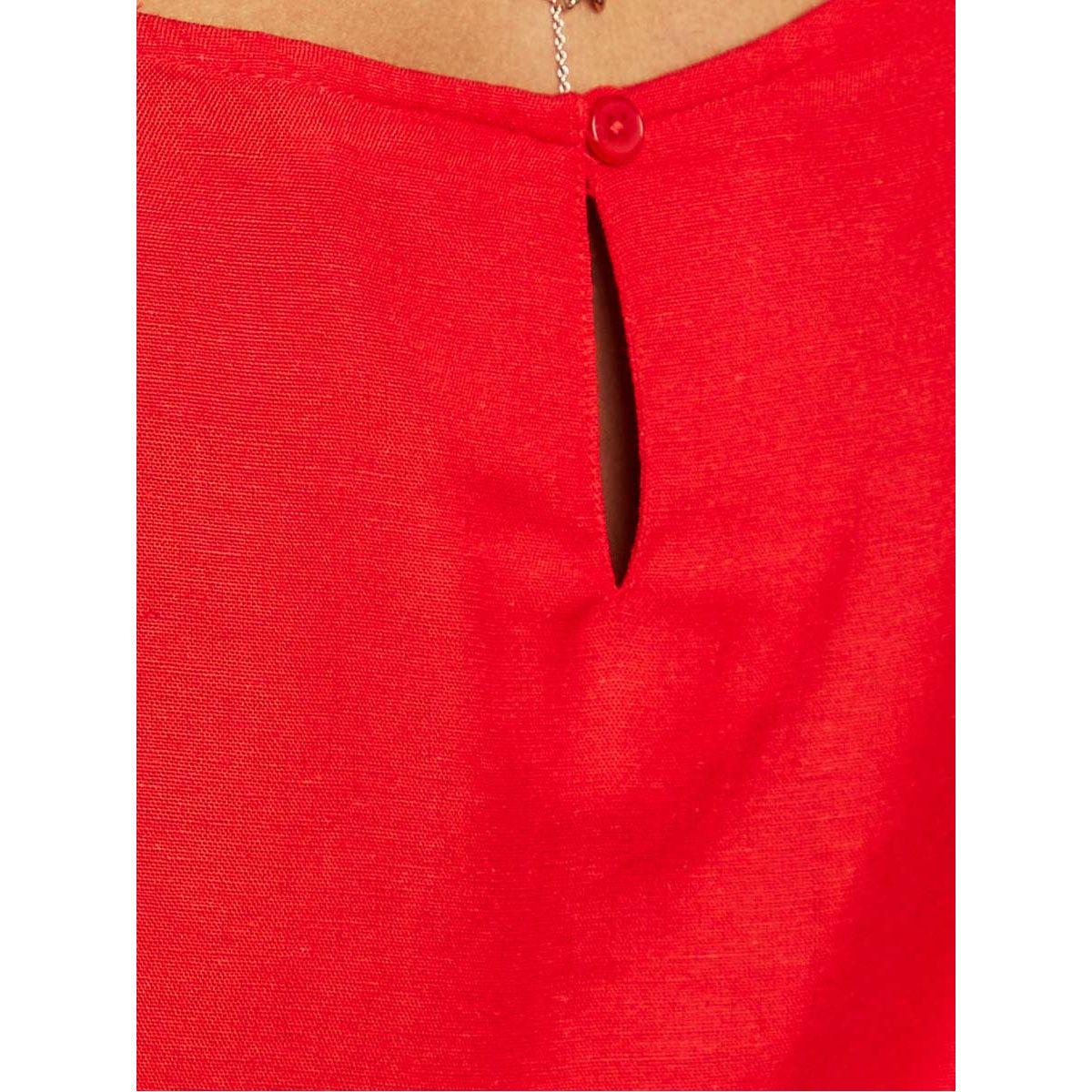 Styli Round Neck 3/4 Sleeves Top-women-clothing-shirtsandblouses-blouses-image-9
