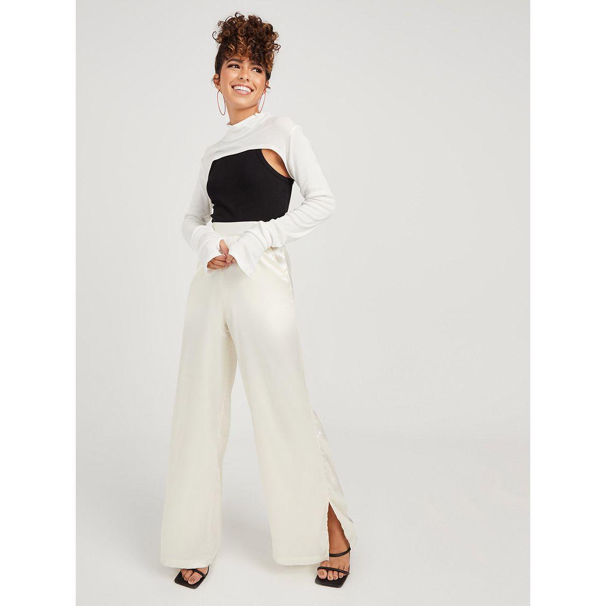 Styli Rib Long Sleeves Extreme Crop Top-women-clothing-shirtsandblouses-blouses-image-3