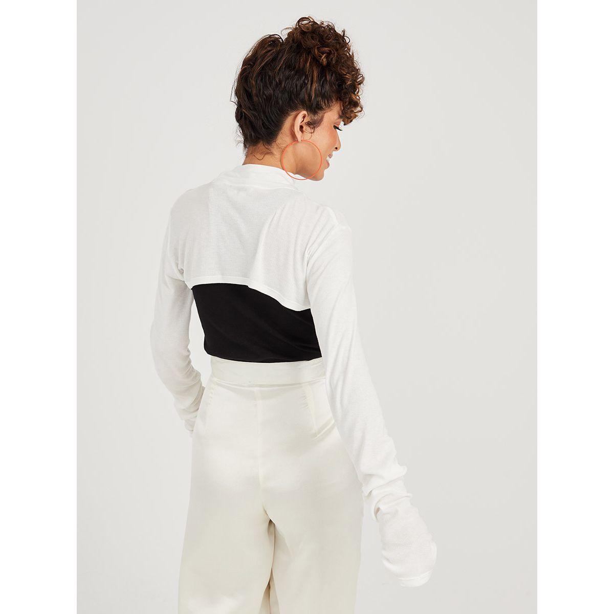 Styli Rib Long Sleeves Extreme Crop Top-women-clothing-shirtsandblouses-blouses-image-7