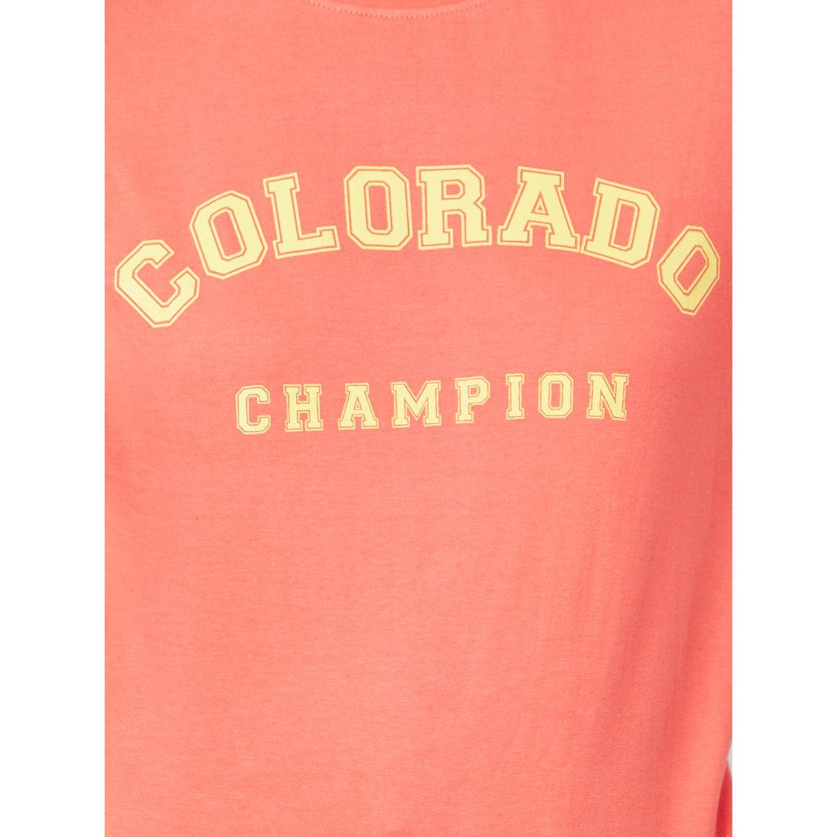 Styli Colorado Slogan Print Regular Fit T-shirt-women-clothing-tshirts-image-4