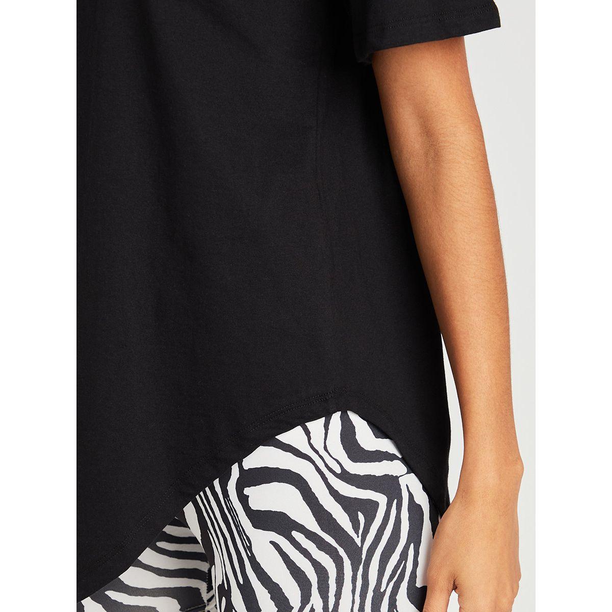 تيشيرت طويل باكمام قصيرة-women-clothing-tshirts-image-4