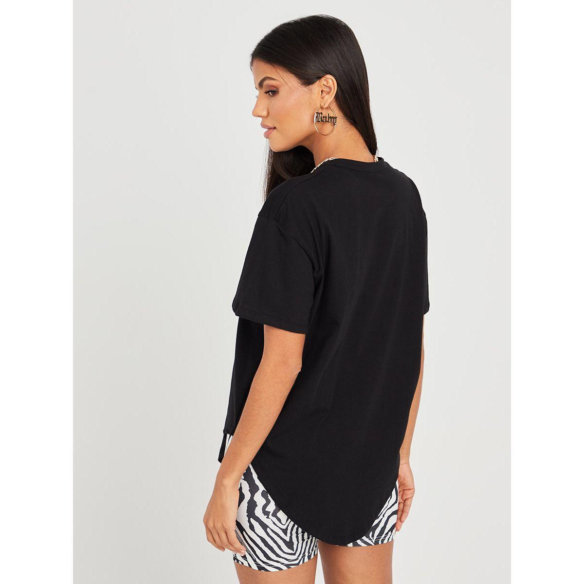 تيشيرت طويل باكمام قصيرة-women-clothing-tshirts-image-5