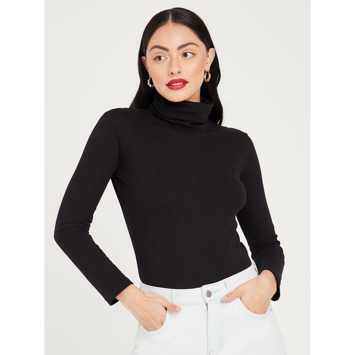 Styli Long Sleeves Turtle Neck Knitted Top with Cut Out Detail-women-clothing-shirtsandblouses-blouses-image-3