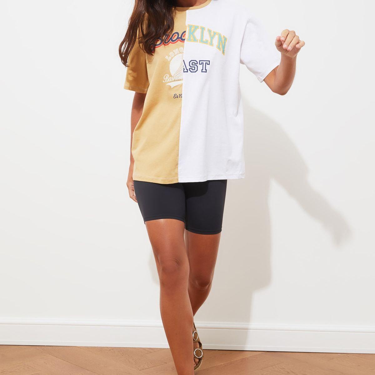 تيشيرت بنمط كتل الالوان-women-clothing-tshirts-image-3