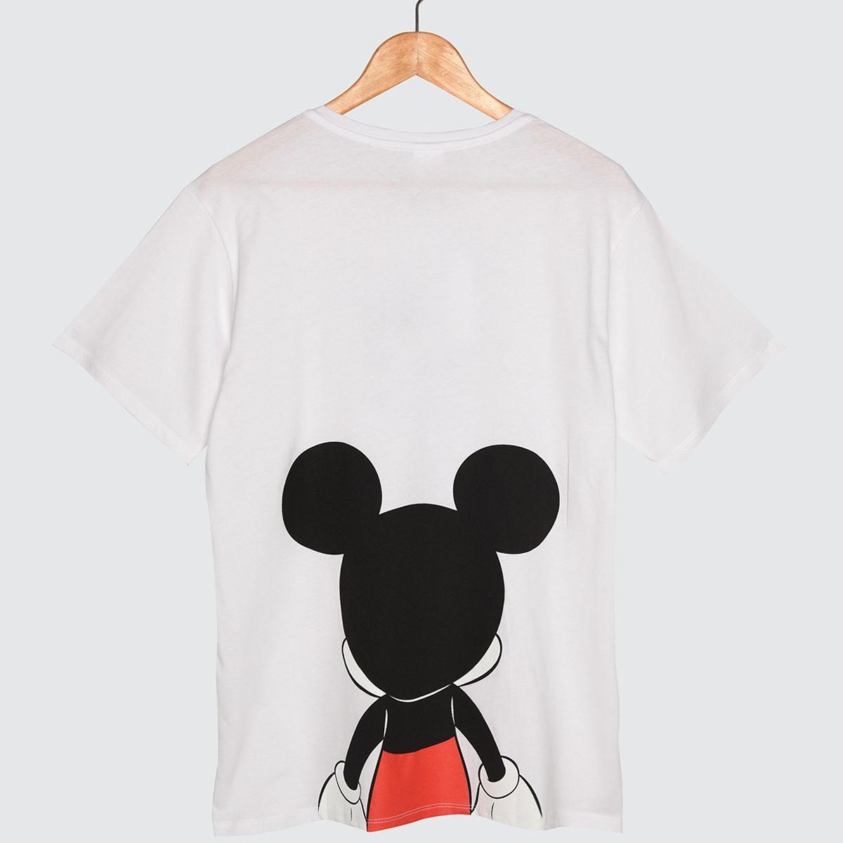 Trendyol Short Sleeves Mickey Mouse Graphic Print Regular T-shirt-women-clothing-tshirts-image-7