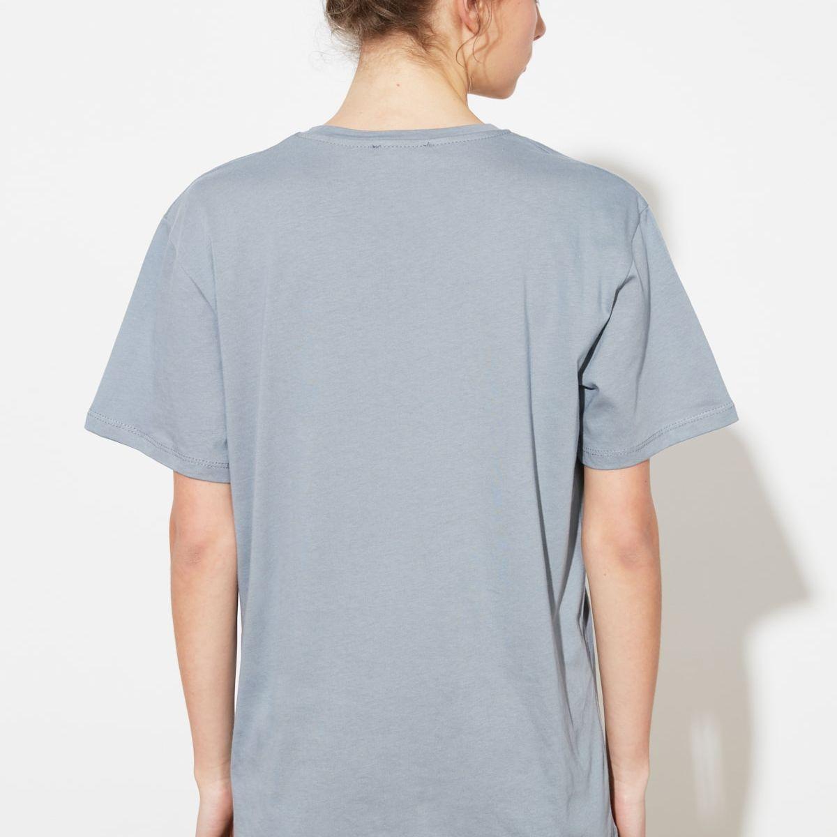 Trendyol Short Sleeves Cancer Zodiac Print Knit Regular T-shirt-women-clothing-tshirts-image-4