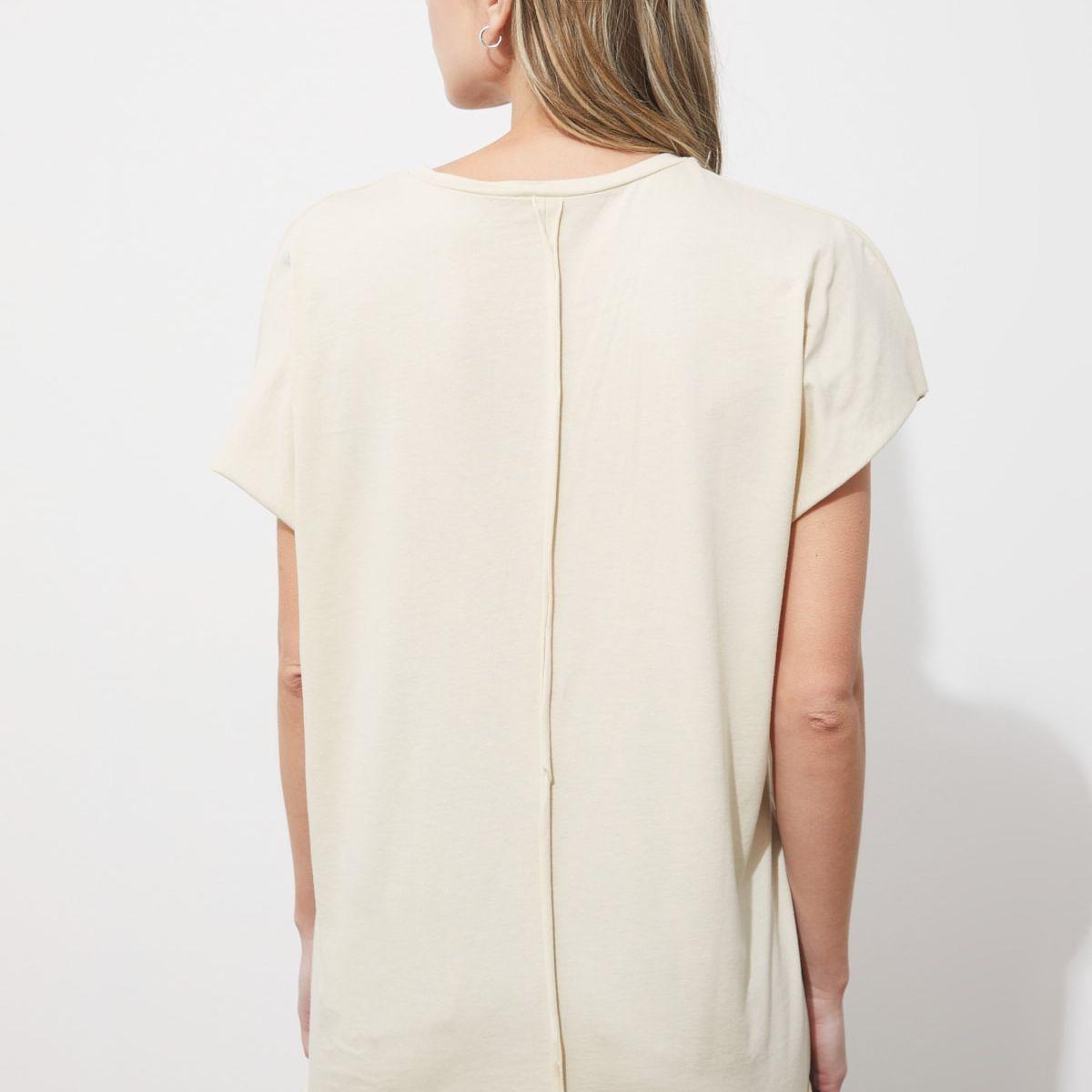 Trendyol Short Sleeves Round Neck Cotton Oversized T-shirt-women-clothing-tshirts-image-4