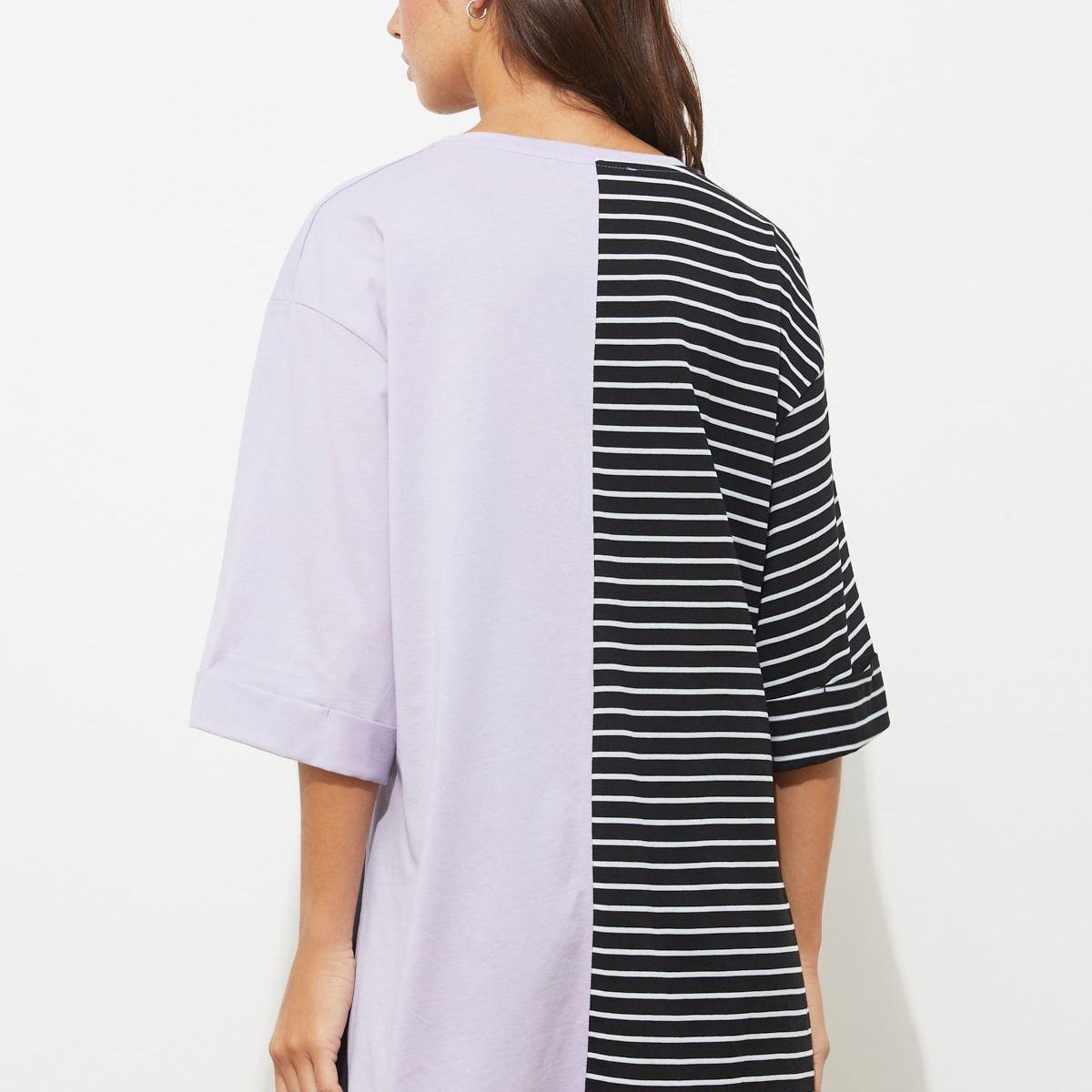 تيشيرت بنمط كتل الالوان-women-clothing-tshirts-image-6