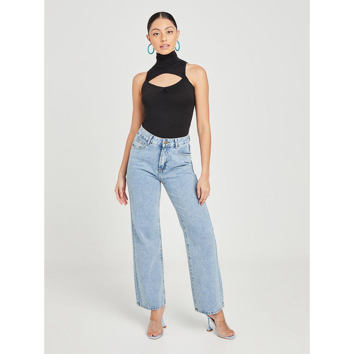 Styli Sleeveless High Neck Cut Out Detail Knit Top-women-clothing-shirtsandblouses-blouses-image-2