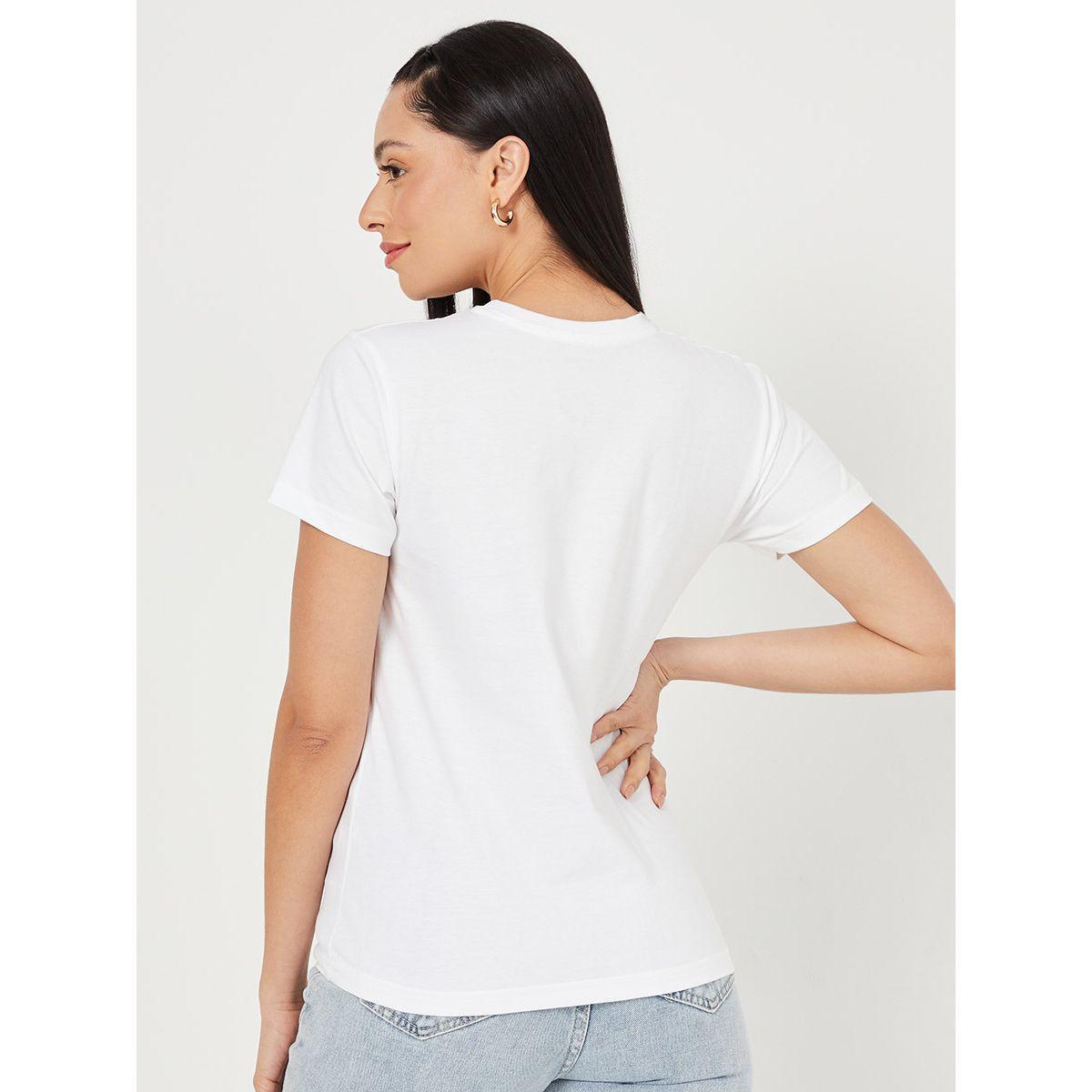 تيشيرت بقصة عادية واكمام قصيرة-women-clothing-tshirts-image-5