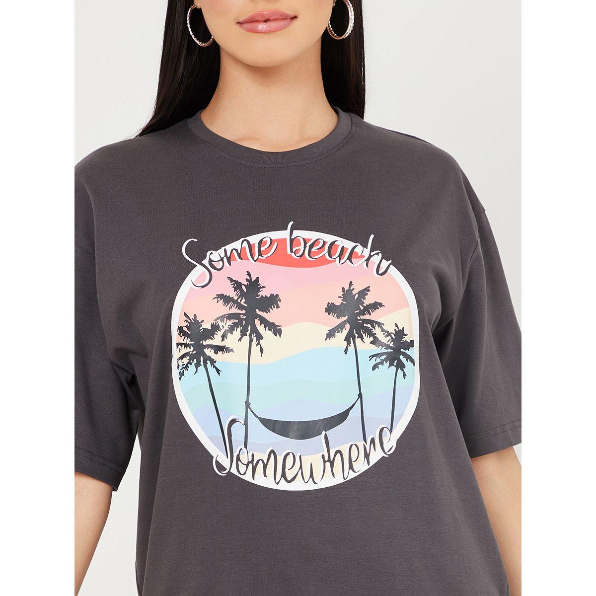 تيشيرت بقصة واسعة واكمام قصيرة-women-clothing-tshirts-image-3