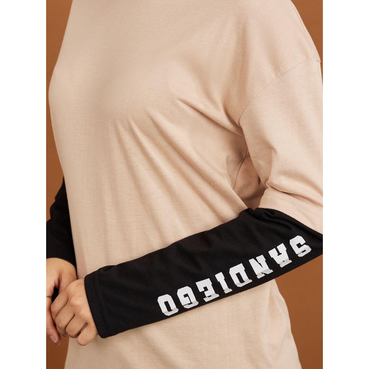 تيشيرت بنمط كتل الالوان-women-clothing-tshirts-image-3