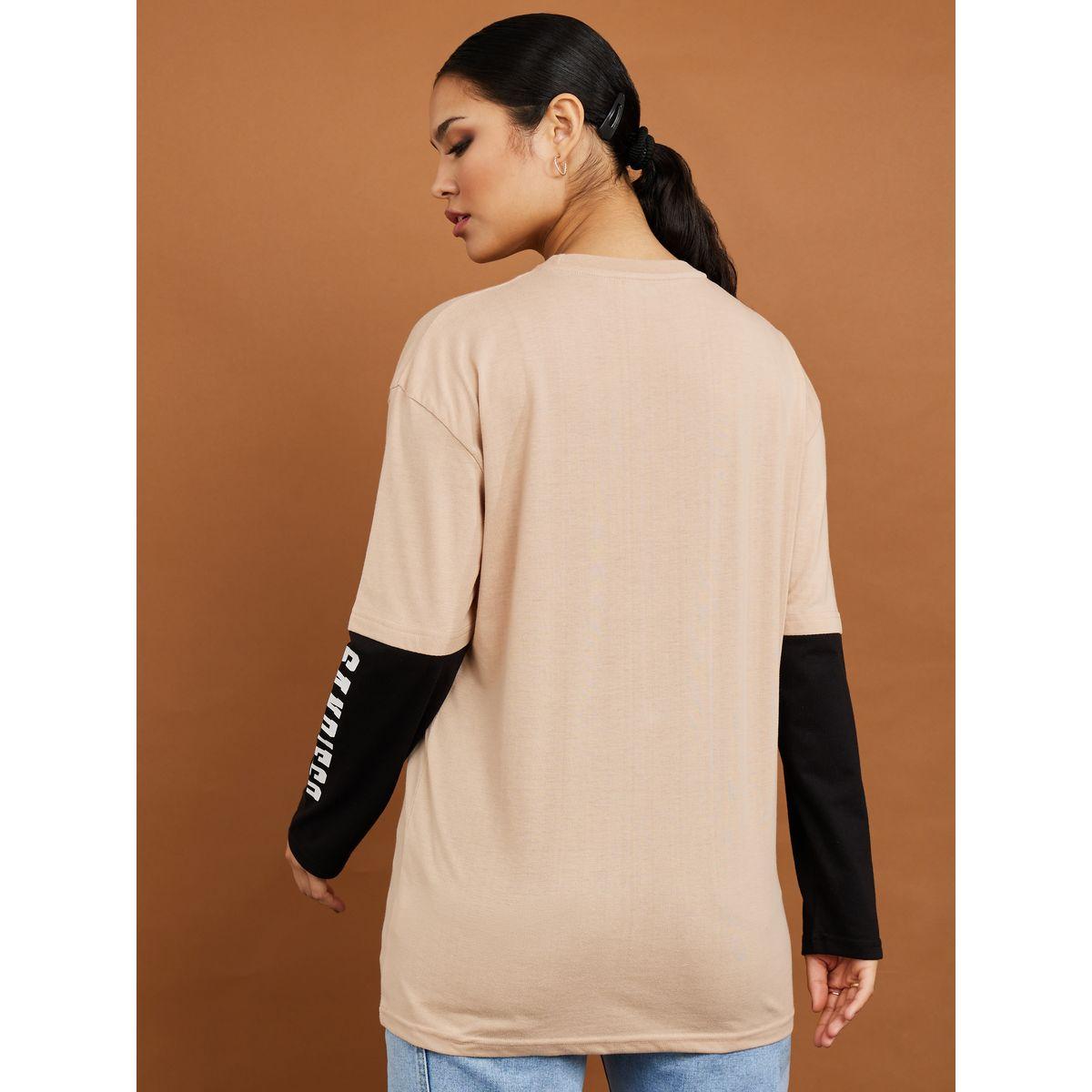 تيشيرت بنمط كتل الالوان-women-clothing-tshirts-image-4