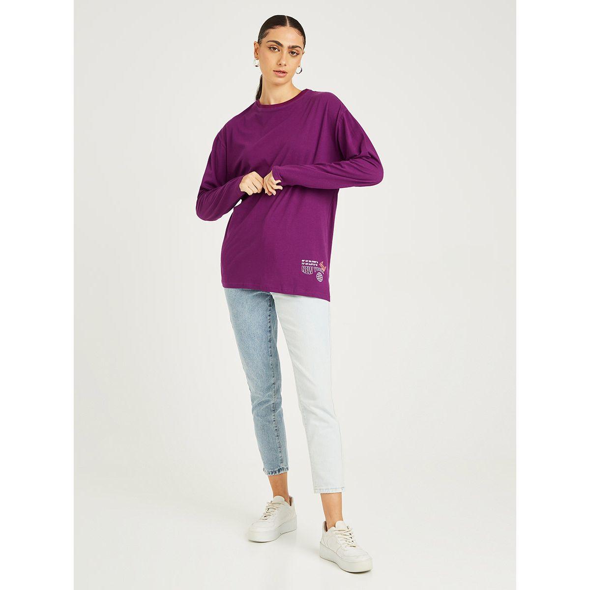 تيشيرت باكمام طويلة-women-clothing-tshirts-image-2