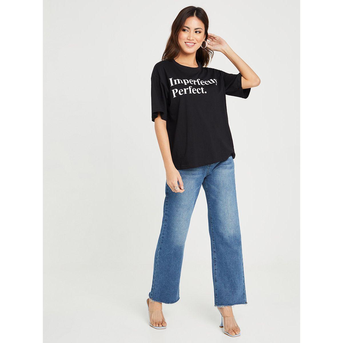 تيشيرت بقصة عادية واكمام قصيرة من ريد تايب-women-clothing-tshirts-image-2