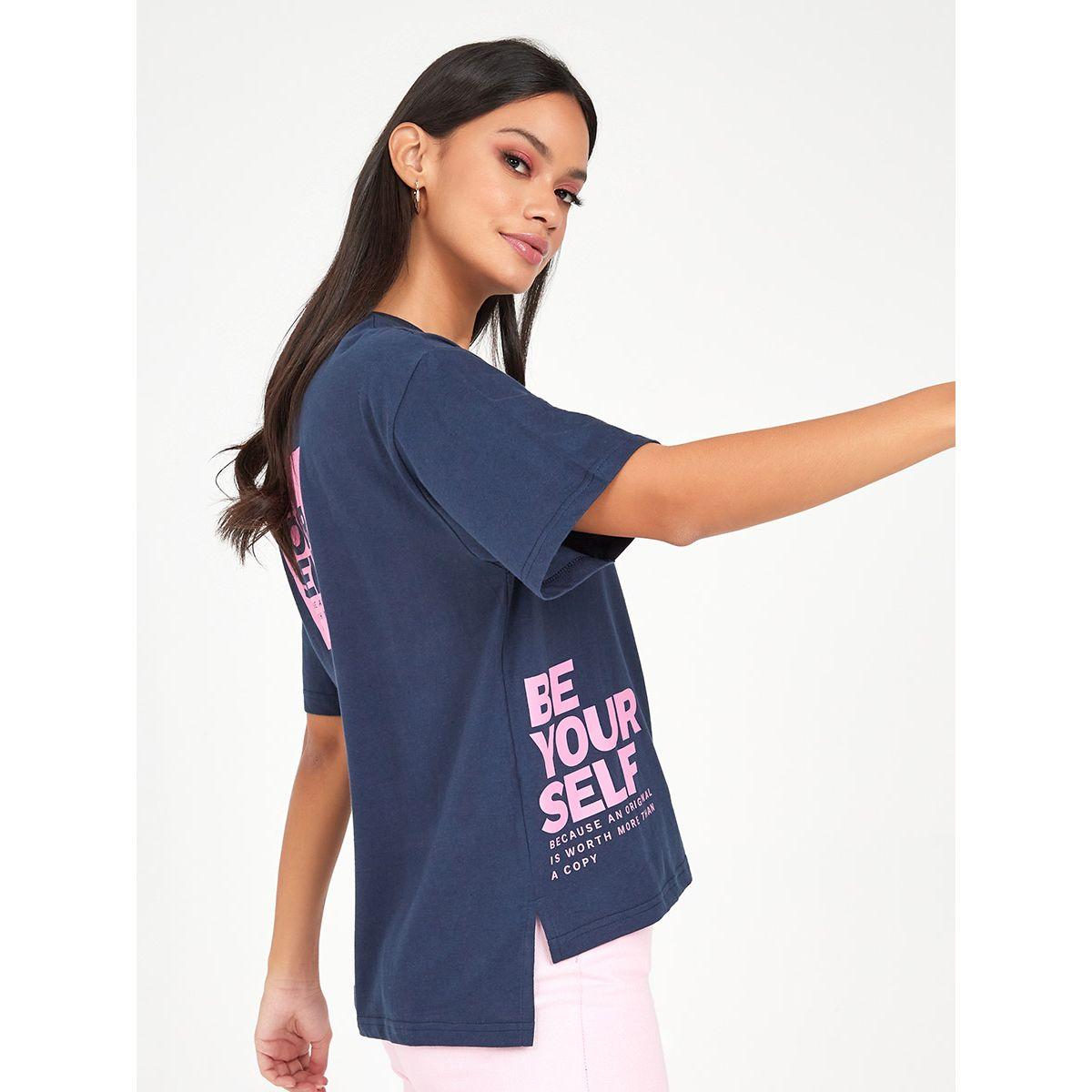 تيشيرت مطبع بطبعة كتابة-women-clothing-tshirts-image-1