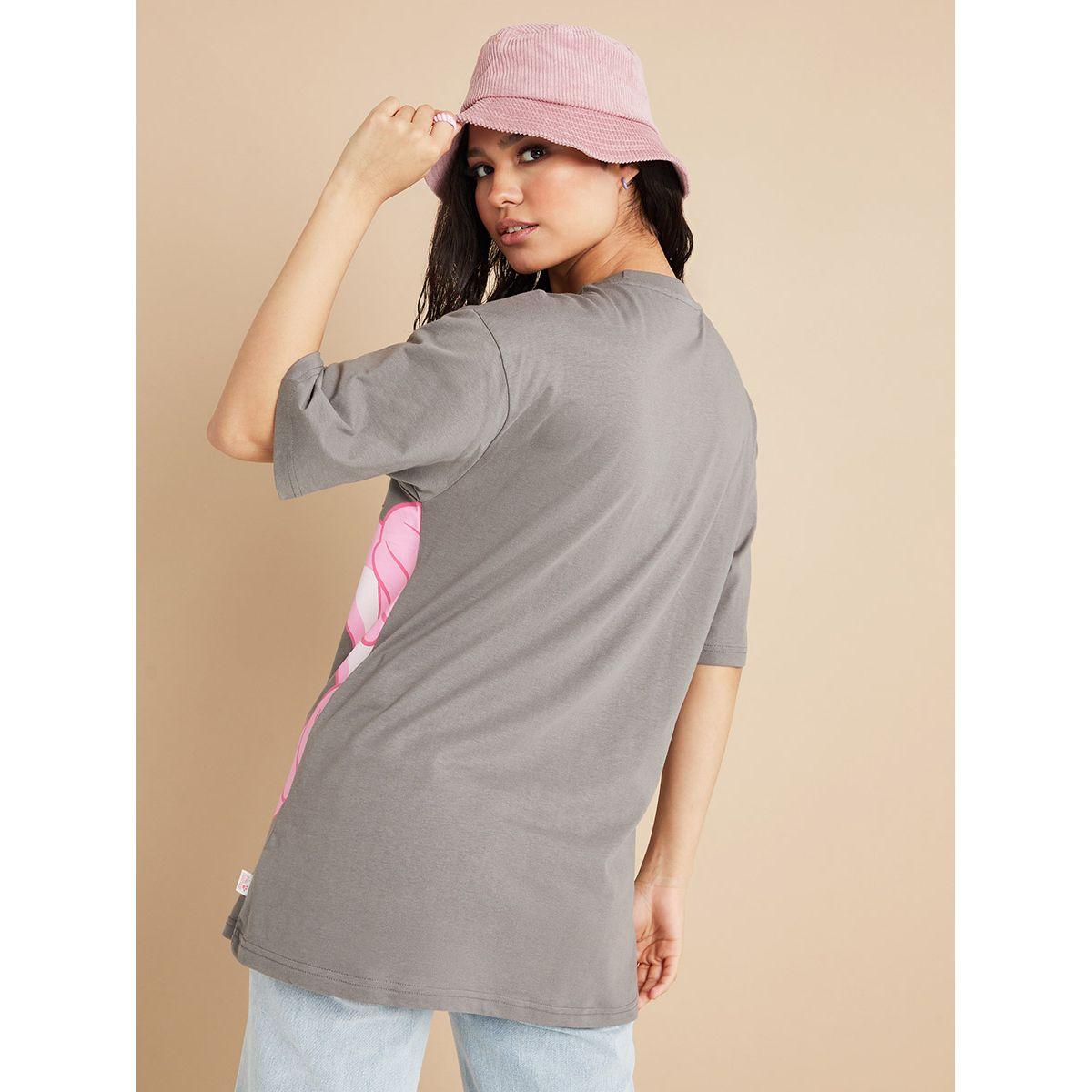 تيشيرت بقصة واسعة واكمام قصيرة-women-clothing-tshirts-image-4