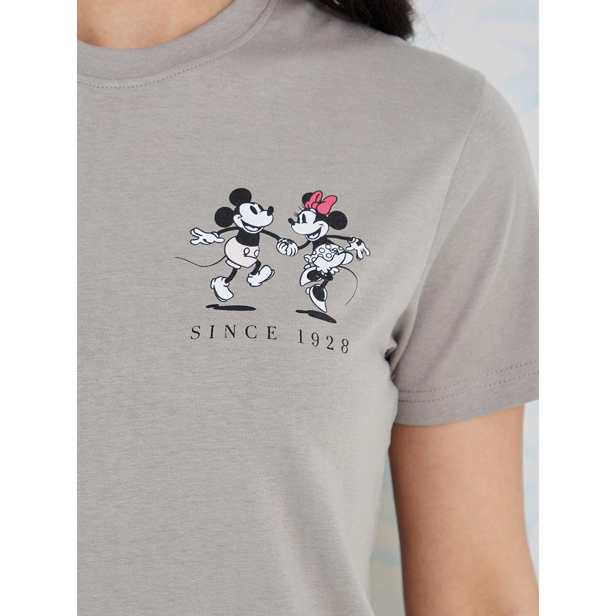 Styli Mickey Minnie Front and Back Print Regular T-shirt-women-clothing-tshirts-image-4