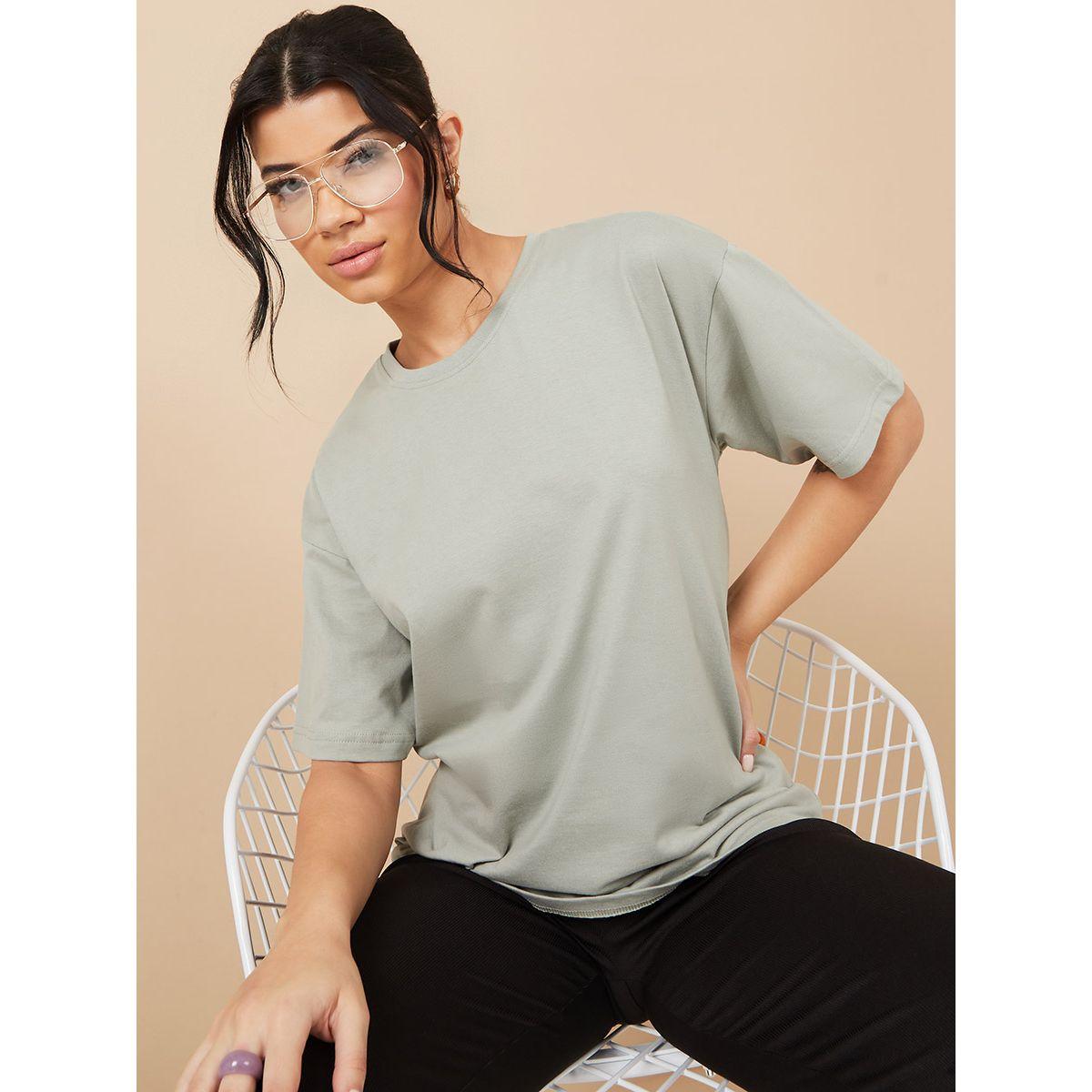 تيشيرت واسع باكمام قصيرة-women-clothing-tshirts-image-3