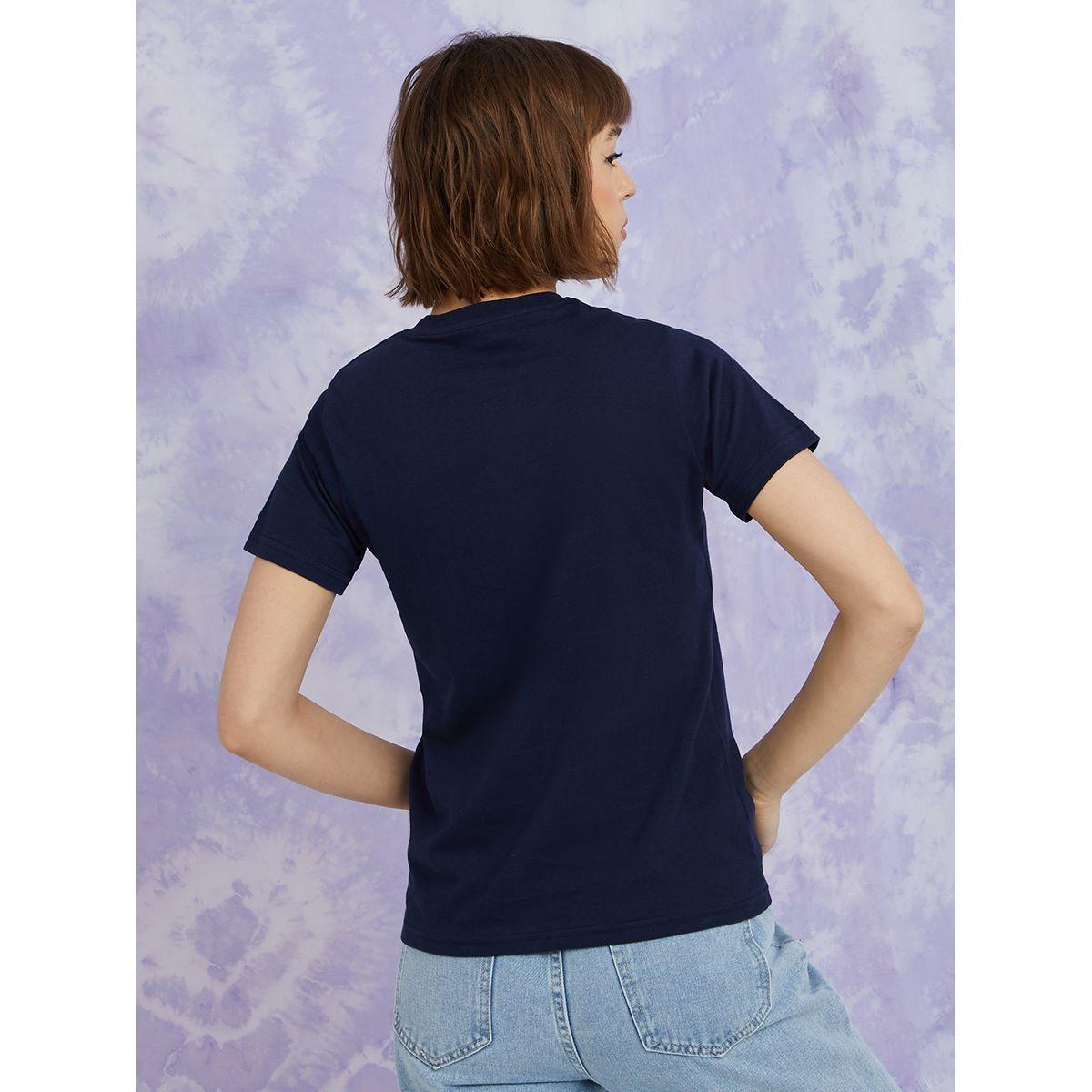 تيشيرت مطبع بكتابة-women-clothing-tshirts-image-4