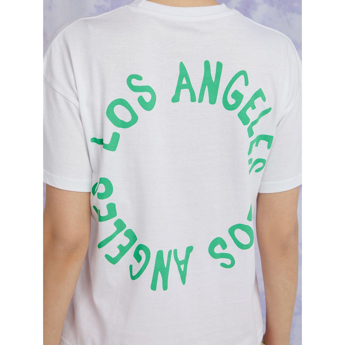 Styli Short Sleeves Los Angeles Back Slogan Boxy Fit T-shirt-women-clothing-tshirts-image-4