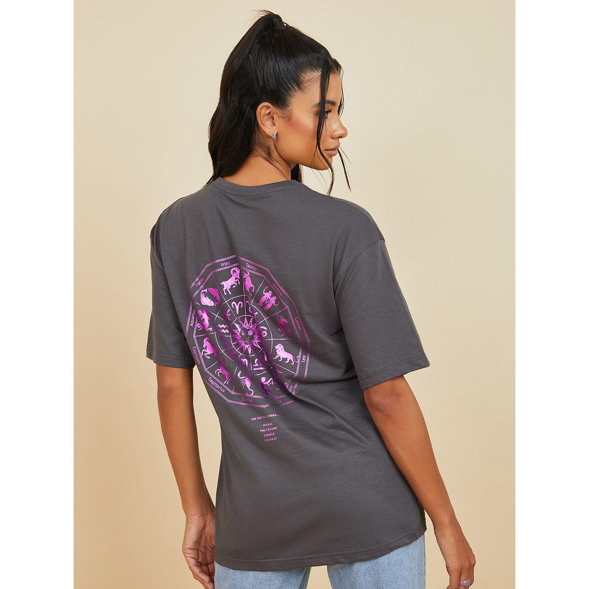 تيشيرت بقصة واسعة واكمام قصيرة من ريد تايب-women-clothing-tshirts-image-3