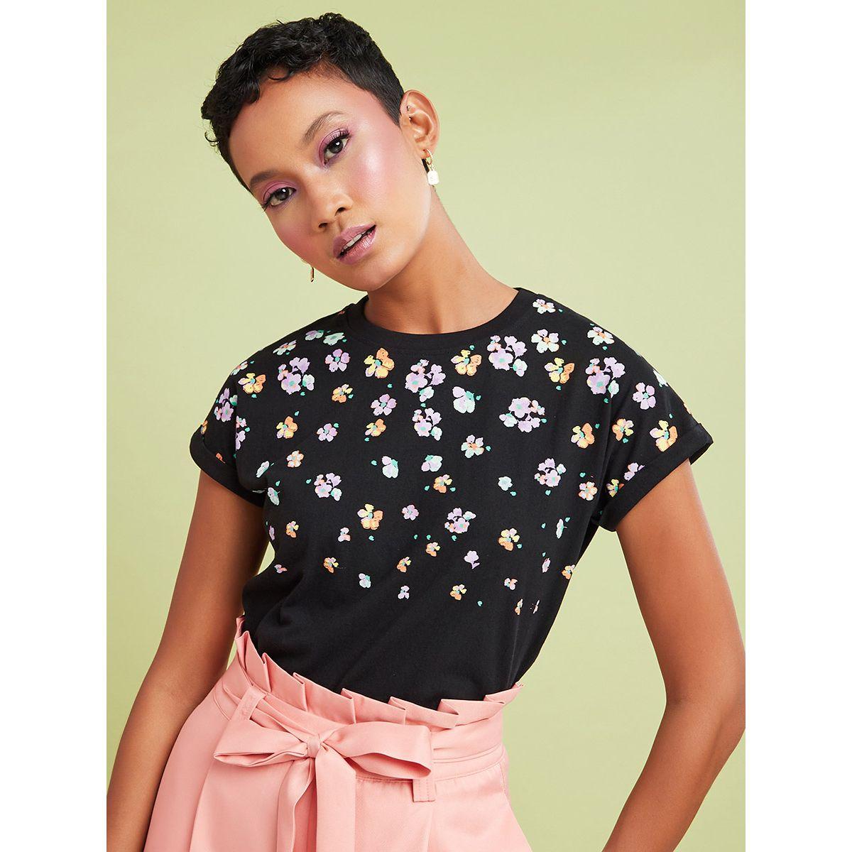 تيشيرت باكمام قصيرة-women-clothing-tshirts-image-1