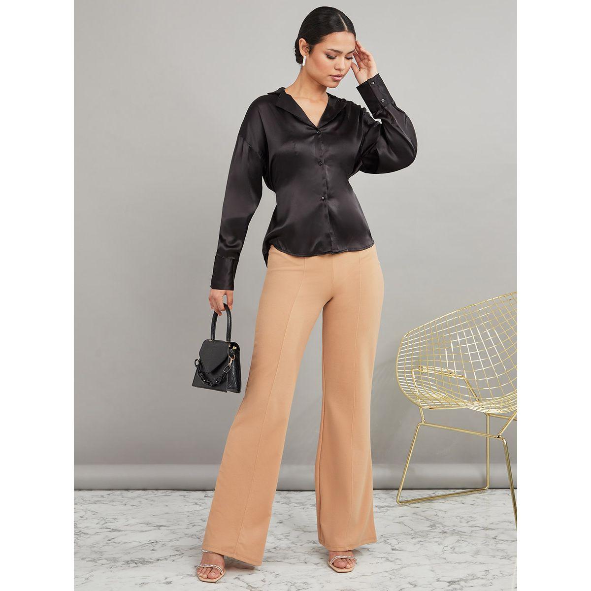 بلوزة ساتان باكمام طويلة من ريد تايب-women-clothing-shirtsandblouses-shirts-image-2