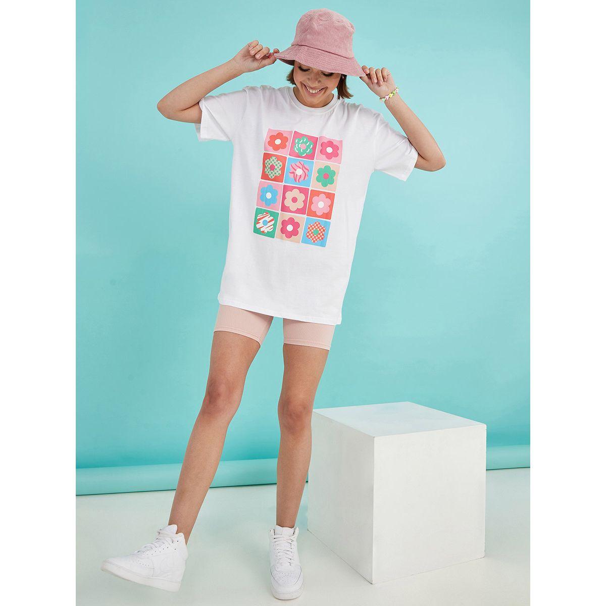تيشيرت بقصة واسعة واكمام قصيرة من ريد تايب-women-clothing-tshirts-image-2