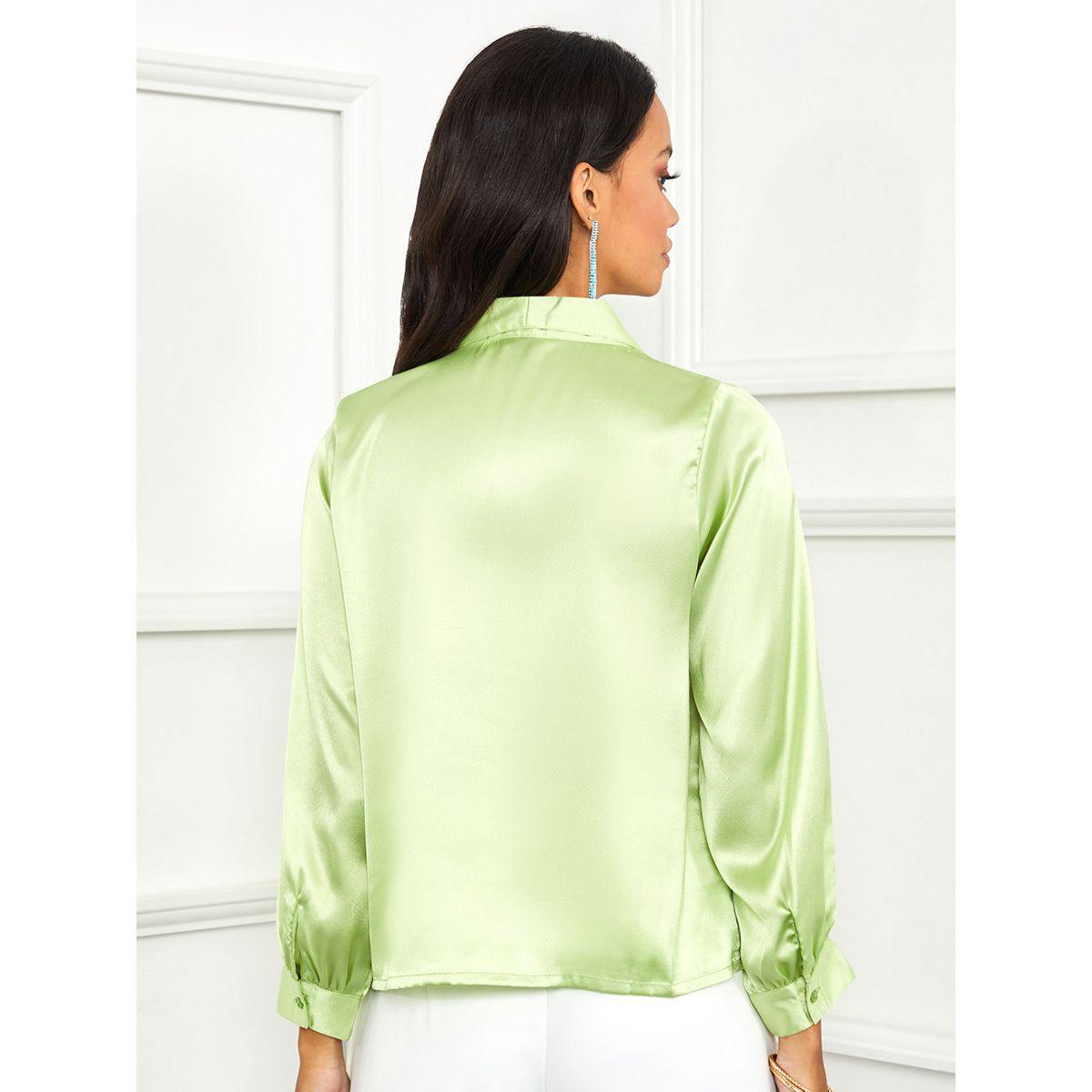 Styli Long Sleeves V Neck Button Through Blouse-women-clothing-shirtsandblouses-blouses-image-5