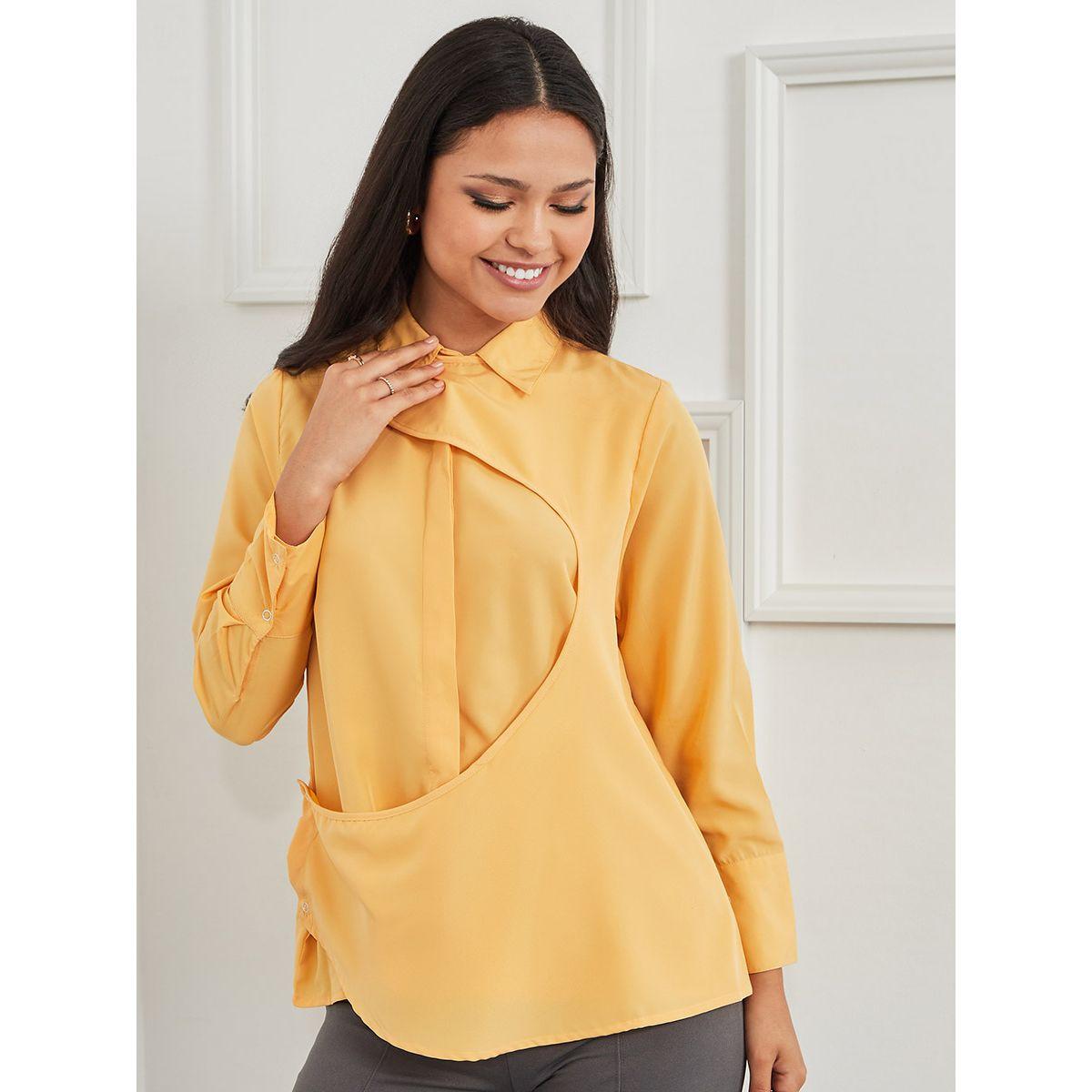 Styli Long Sleeves Collared Overlay Shirt-women-clothing-shirtsandblouses-shirts-image-1