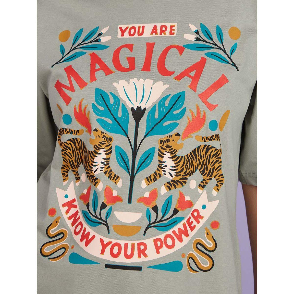 Styli Know Your Power Tiger Graphic Oversized T-shirt with Curved Hem-women-clothing-tshirts-image-3