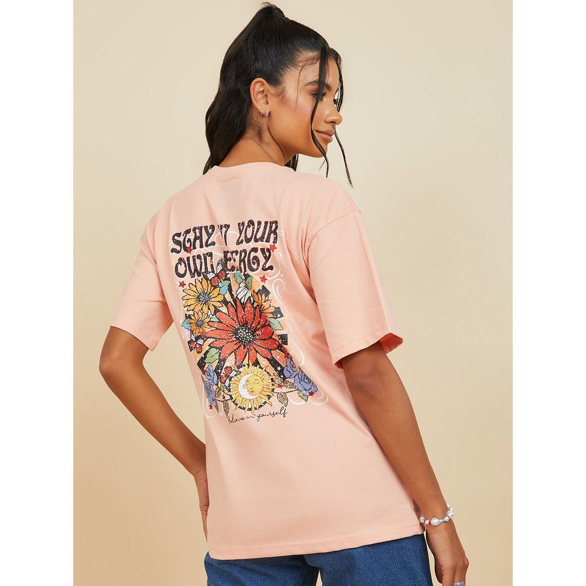 تيشيرت بقصة واسعة واكمام قصيرة من ستايلي-women-clothing-tshirts-image-5