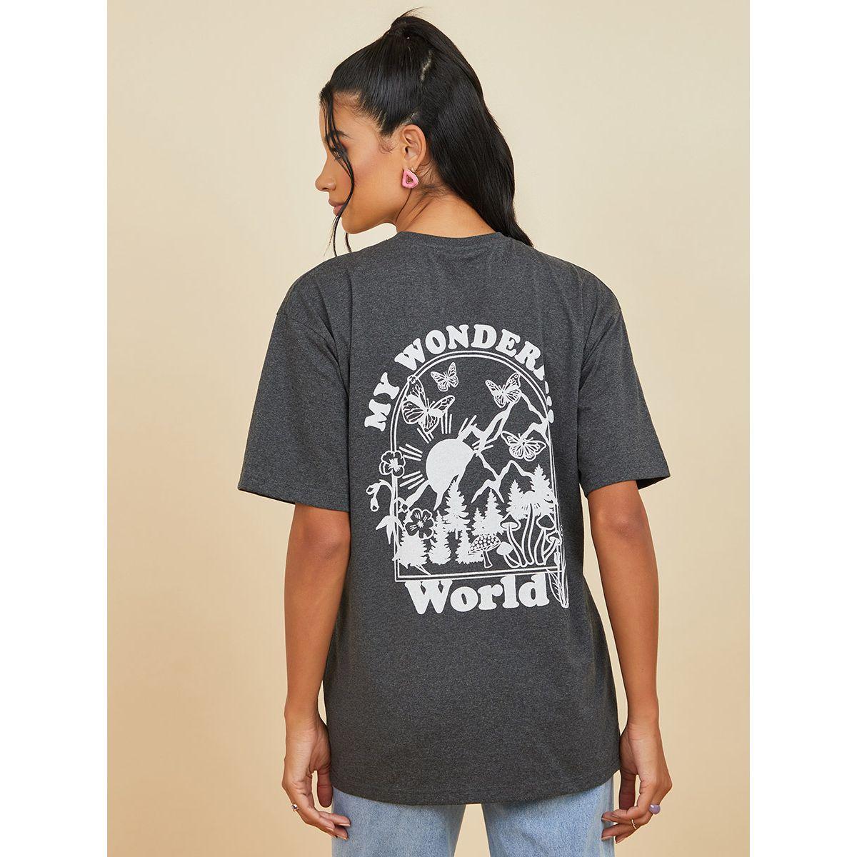 تيشيرت بقصة واسعة واكمام قصيرة من ستايلي-women-clothing-tshirts-image-4