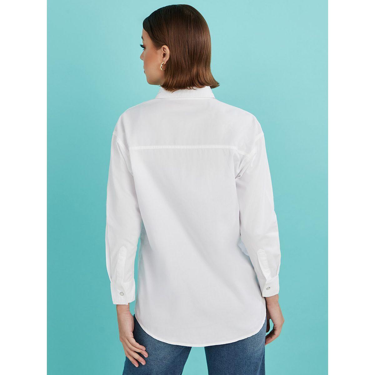 بلوزة دنيم باكمام طويلة من ستايلي-women-clothing-shirtsandblouses-shirts-image-5