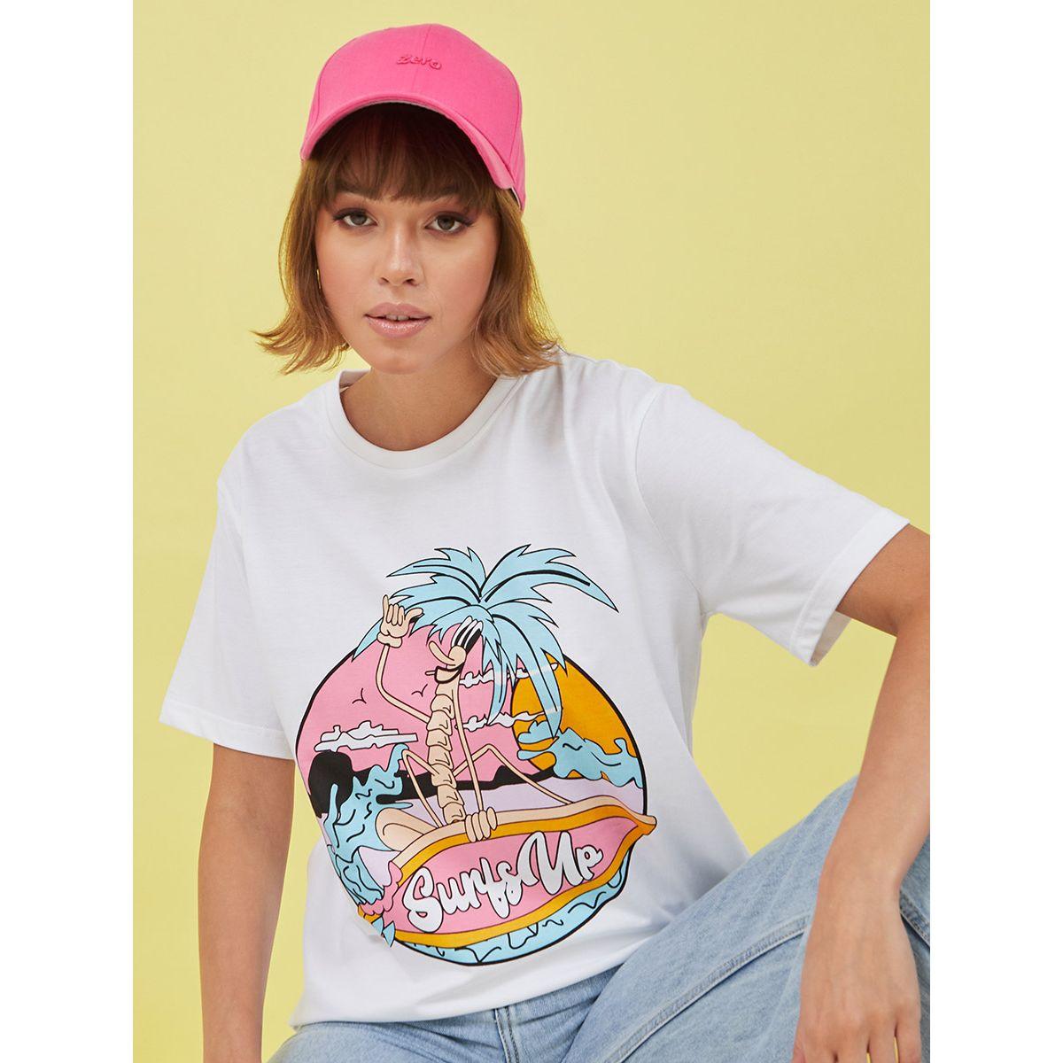 تيشيرت باكمام قصيرة-women-clothing-tshirts-image-1
