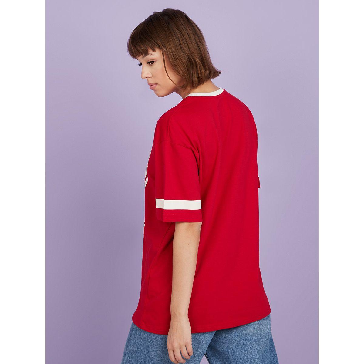 تيشيرت بقصة واسعة وكتف منخفض من ستايلي-women-clothing-tshirts-image-4