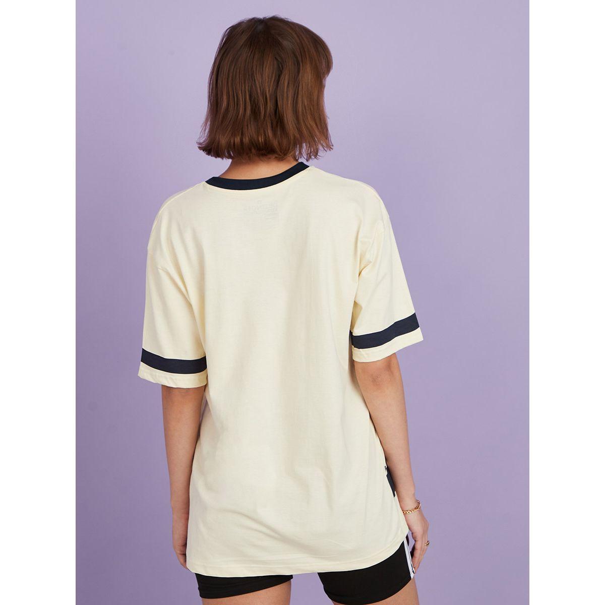 Styli Short Sleeves San Diego Slogan Oversized Longline T-shirt-women-clothing-tshirts-image-4