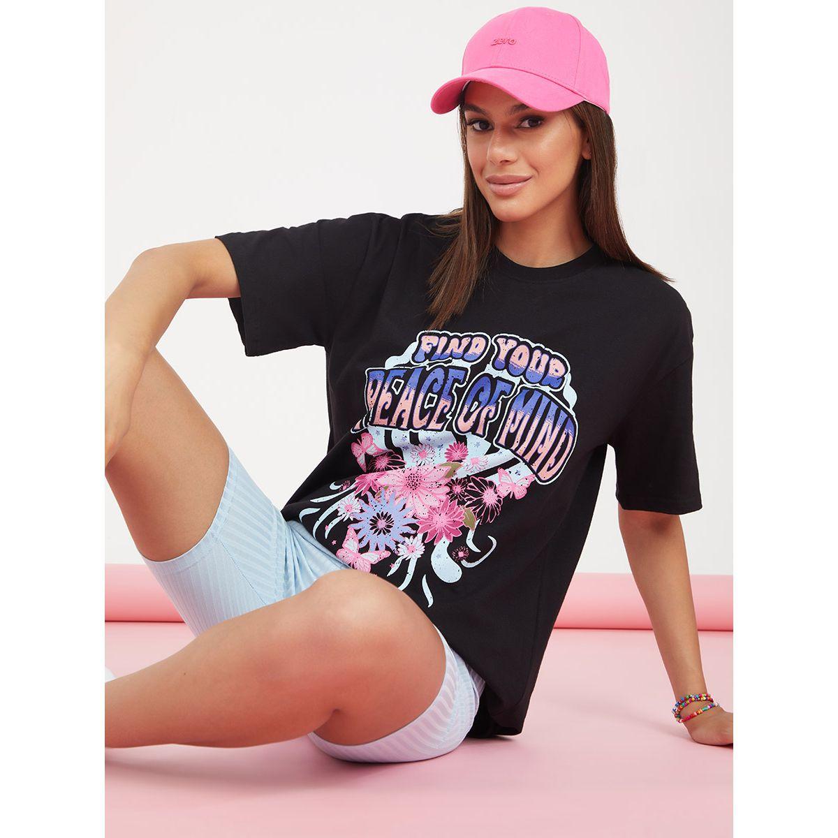 تيشيرت طويل بقصة واسعة من ستايلي-women-clothing-tshirts-image-1