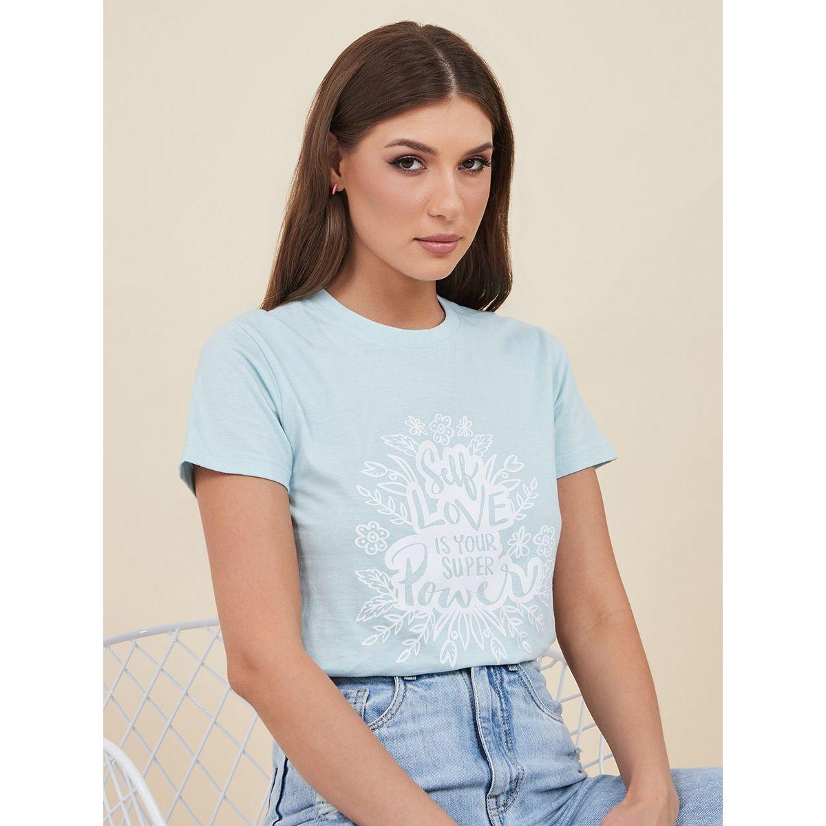 تيشيرت مطبع بكتابة من ستايلي-women-clothing-tshirts-image-3
