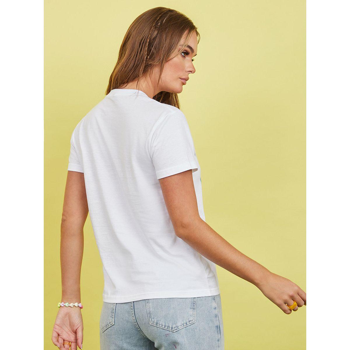 Styli Shorts Sleeves Let Your Dreams Become Reality Slogan T-shirt-women-clothing-tshirts-image-5