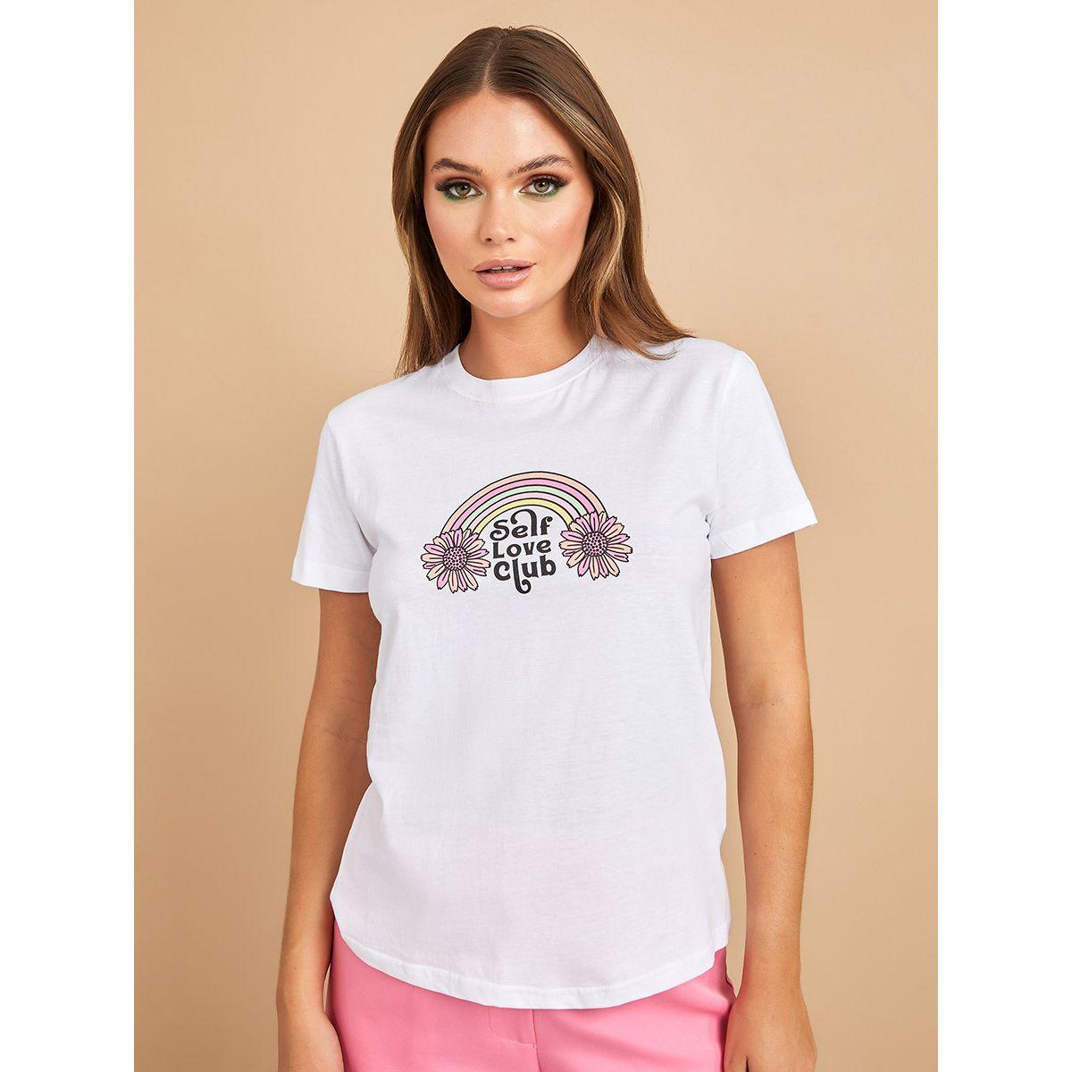 تيشيرت كاجوال باكمام قصيرة-women-clothing-tshirts-image-3