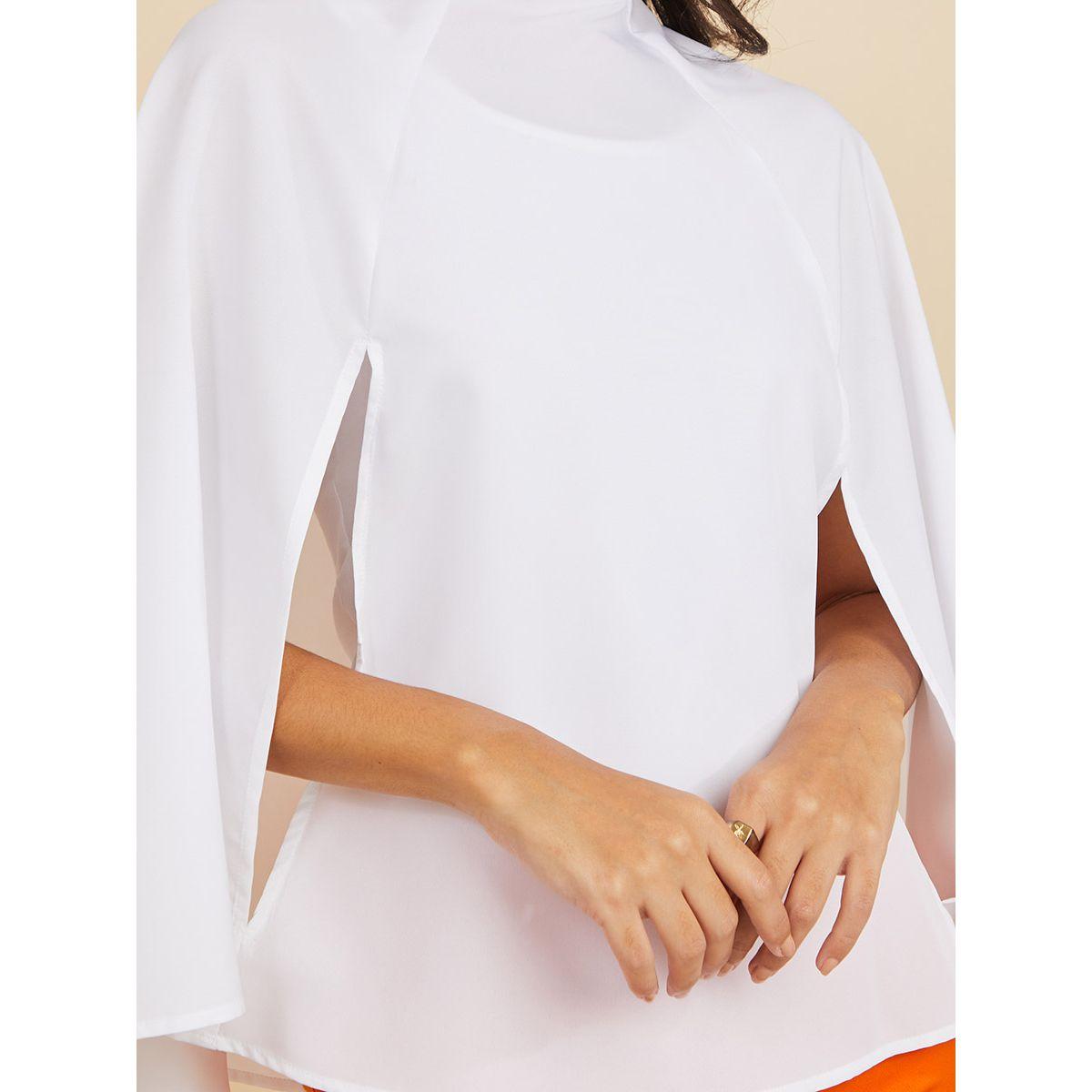 بلوزة كاجوال بياقة عالية-women-clothing-shirtsandblouses-blouses-image-3