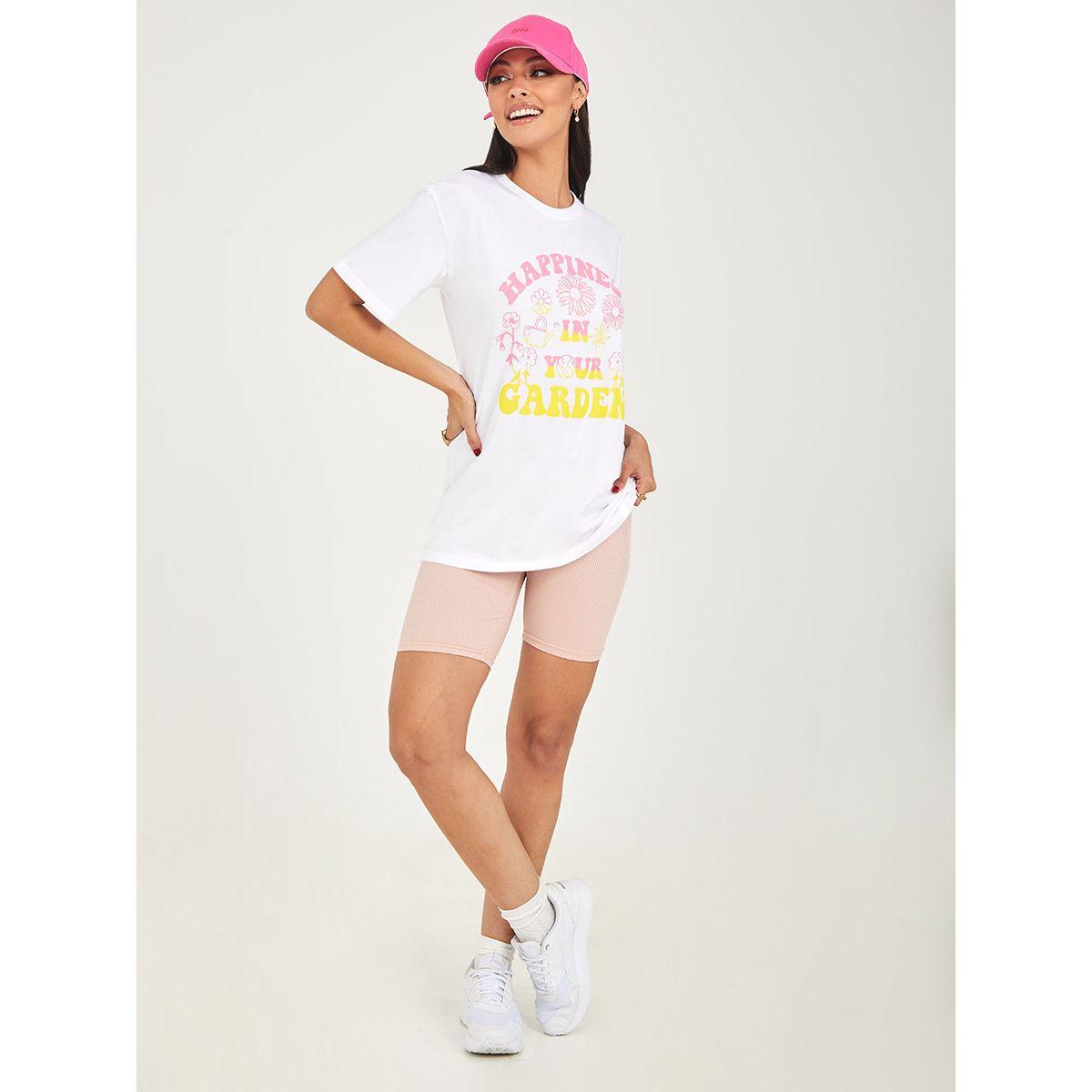 تيشيرت طويل باكمام قصيرة من ستايلي-women-clothing-tshirts-image-2